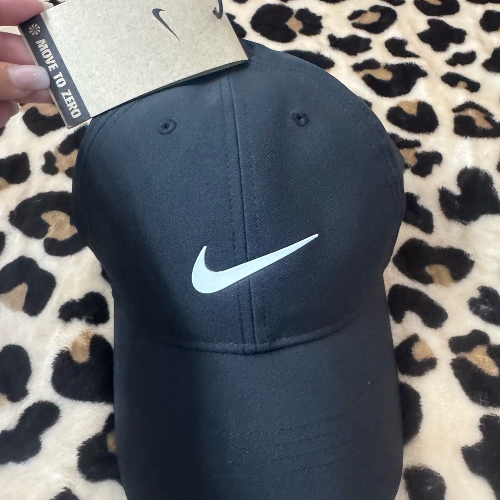 Nike Black and White Logo Cap
